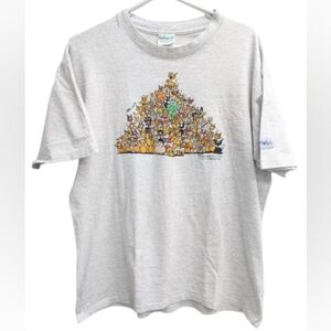 Kellsport vintage 1993 Swi design cotton t-shirt size XL